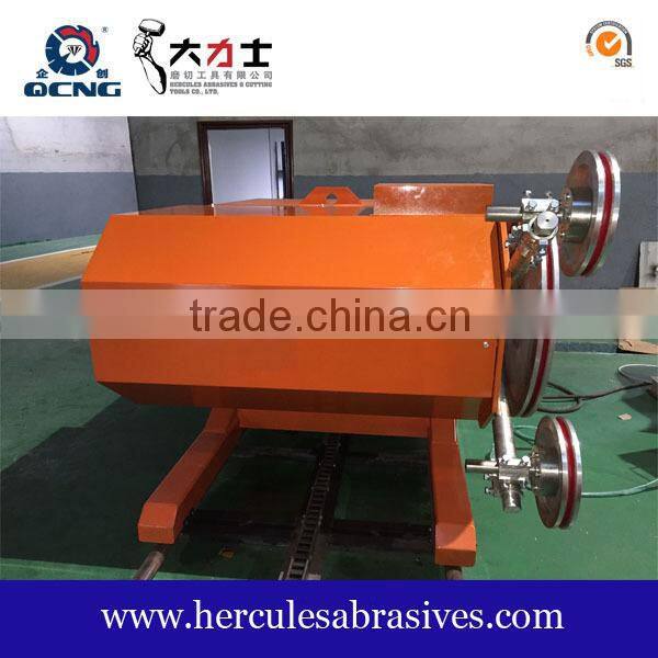 75HP quarry diamond wire cutter for granite, marble, sandstone, limestone