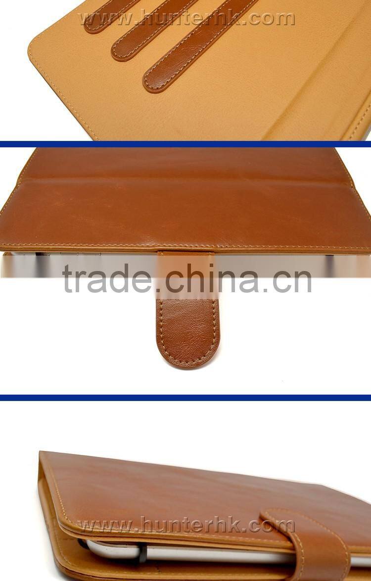 Genuine Leather Look Like Tablet Case For iPad 4