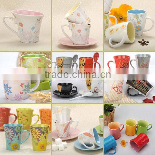 ceramic pottery mugs