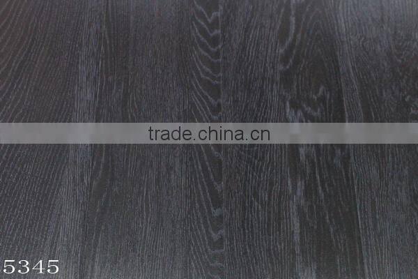 dark color HDF laminate wood flooring Foshan