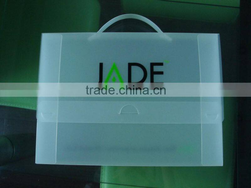 Box File Type and PP Material plastic presentation folder