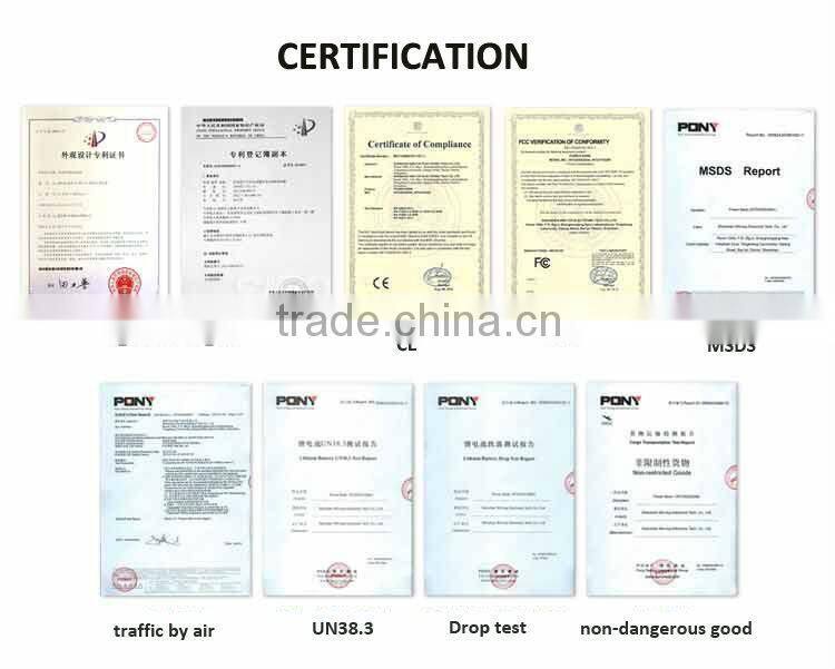 UN38.3 approved 18650 battery 3.6V 3.7V 2000mah 2200mah 2600mah