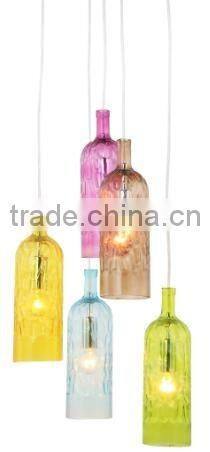 Modern Manpower Blown Glass Pendant Light