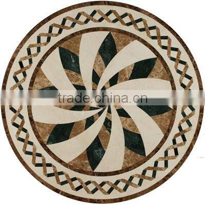 Marble water jet, water jet marble medallion