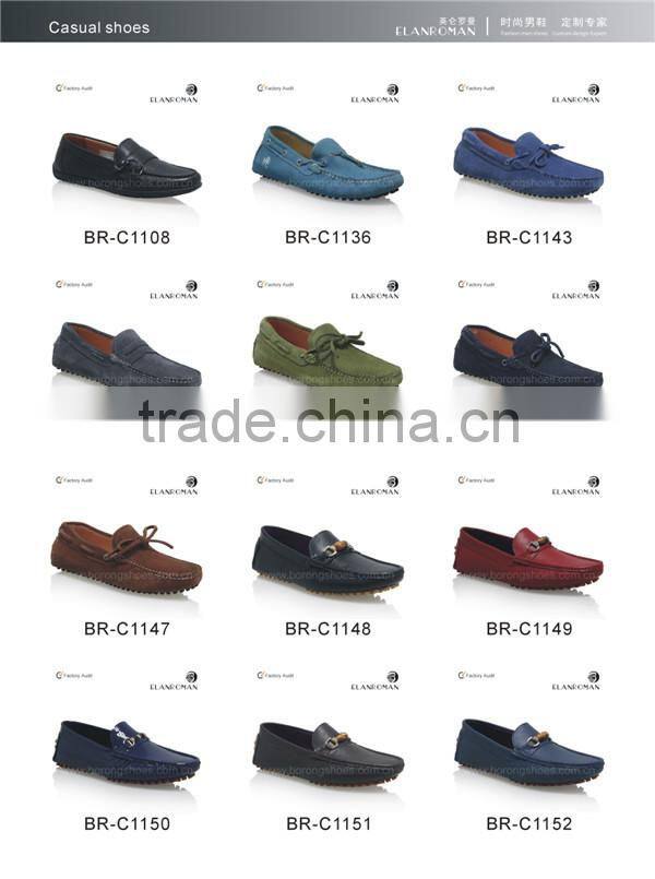 Driving shoe catalogue men boat shoes casual leather shoes for men for best quality