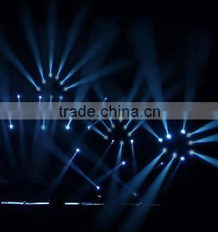 adj kaos 9 heads 10w 4 in1 beam bar led moving head spider light