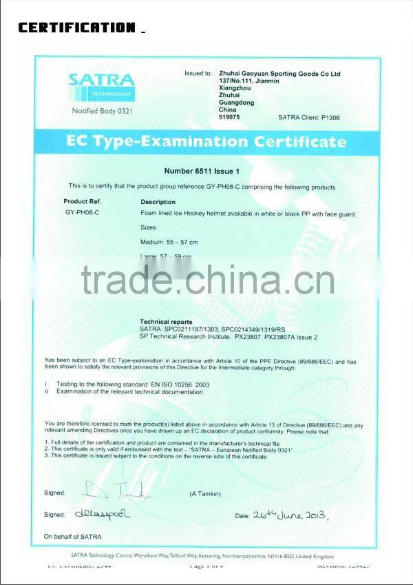 Good shockproof effect water sports helmet , ABS high strength shell