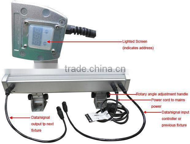 LED Wall Washer Bar Light Die Casting Aluminum Housing