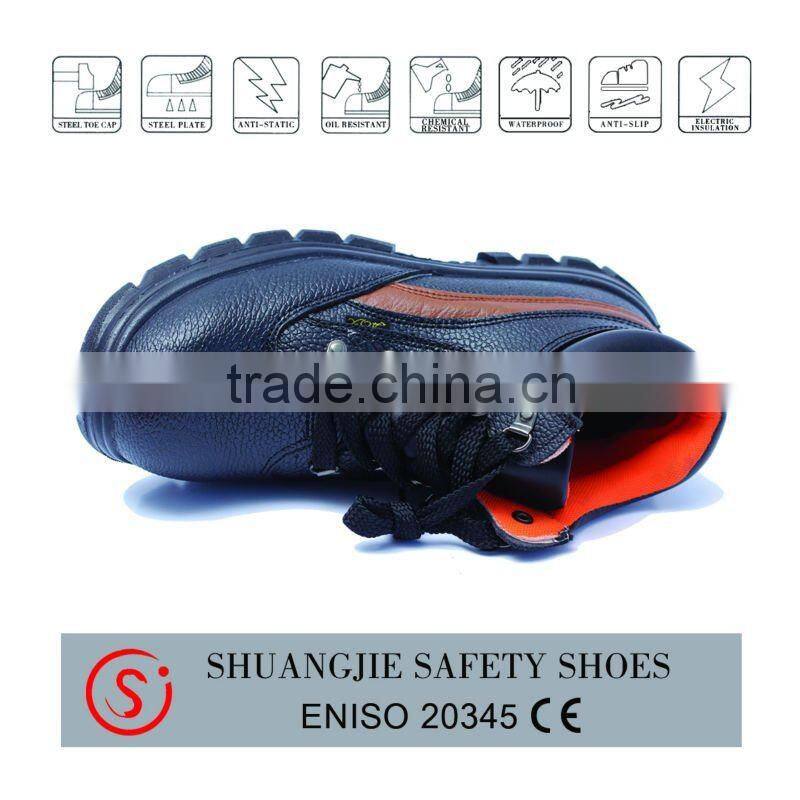 steel toe leather safety shoe 9227