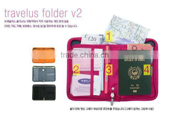wholesale Waterproof durable carbon fiber leather passport holder