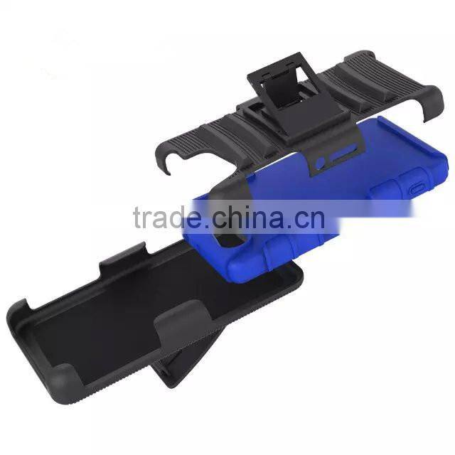 Keno Tough Rugged Layered Extreme Hybrid Belt Clip Holster Case for Sony Xperia Z4 Compact / Z4 Mini