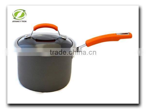 High quality Stainless steel Aluminum Non-stick Saucepan Milk Boiling Pot kitchenware