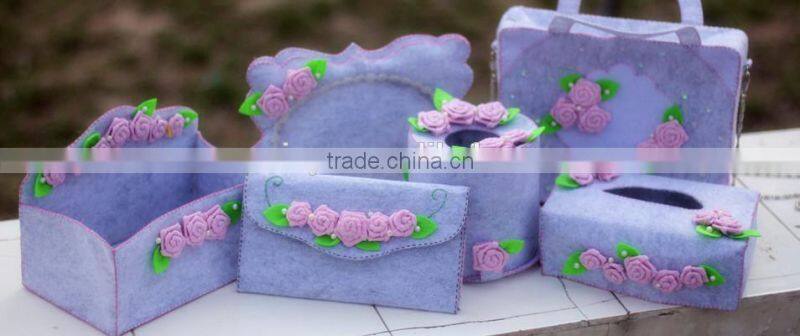 Fashion recycled non woven material for bags