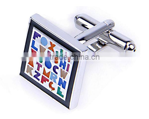 Fashion Enamel Cufflinks