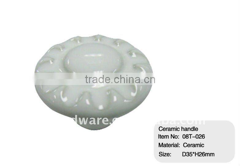 Modern ceramic furniture knobs and handles