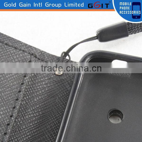 2014 High-end PU Leather+TPU Tray Flip Cover for Huawei G510