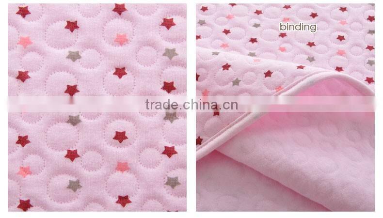 Baby Blanket Toddlers Scuba Knitting Fabric Wraps Blanket Cartoon Animal Design Air Layer Shawl