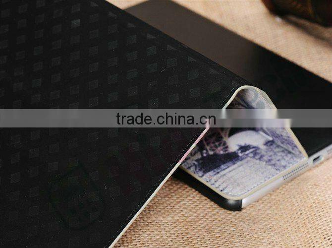 Europe Scenicspot Leather Case for iPad Mini,For iPad Mini Leather Case,Eiffel Tower/ Big Ben/ Triumphal Arch