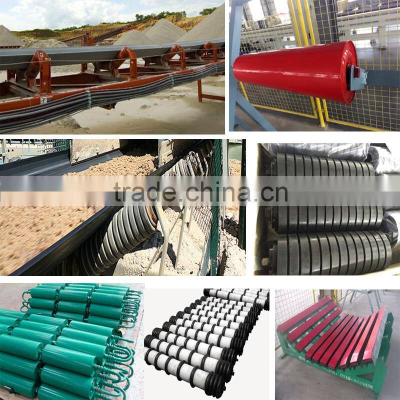Belt Conveyor Troughed Idler/Conveyor Trough Type Forward Rollers/Conveyor Belt Guide Rollers