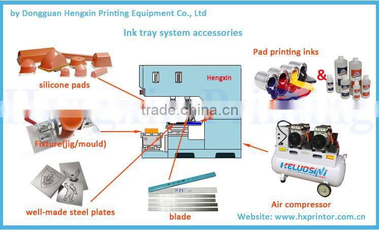 alibaba express semi automatic swim goggle cap pad printer printing machine with factory price