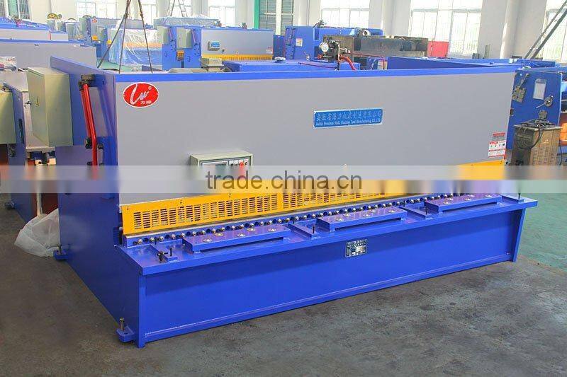 QC12Y series CNC Cutting Machine,hydraulic plate shearing machine with 6m cutting