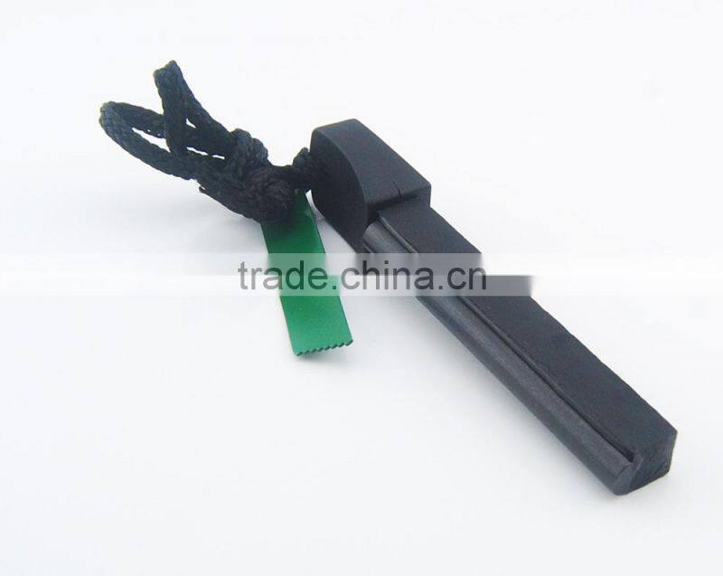 Outdoor Survival Magnesium Flint Stone Fire Starter Wholesale Steel Survival Kits