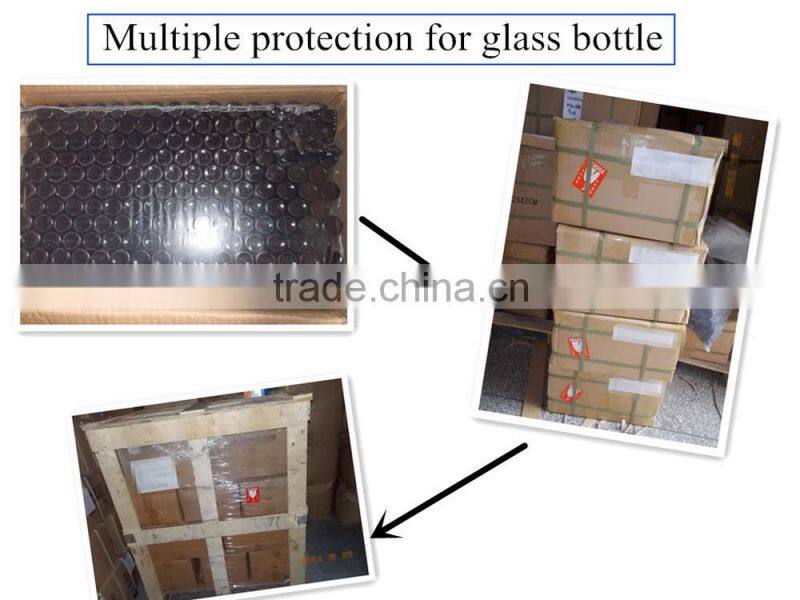 Beautiful 50ml cobalt blue glass jar for cosmetic