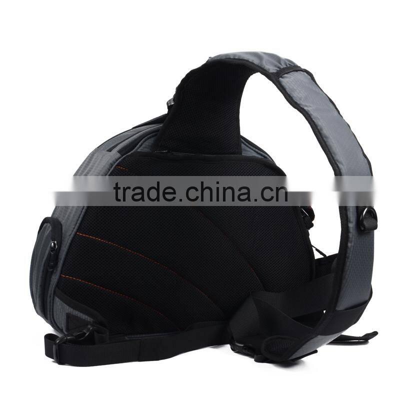 Triangle Waterproof Nylon 2 in 1 bag Sling Bag for Camera and Tripod
