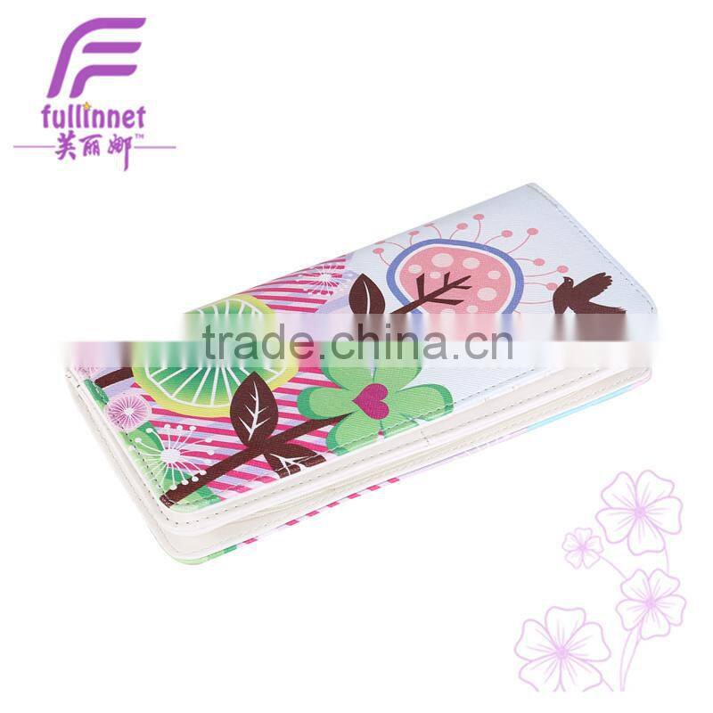 Latest Printed Cheap Female long Zipper Wallet/Lady Wallet