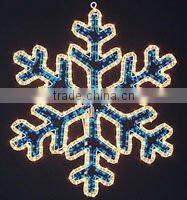 Christmas decorative snow rope light motif 2d