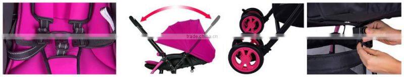 Baby Pram with lightweight.One hand folding pram/baby stroller
