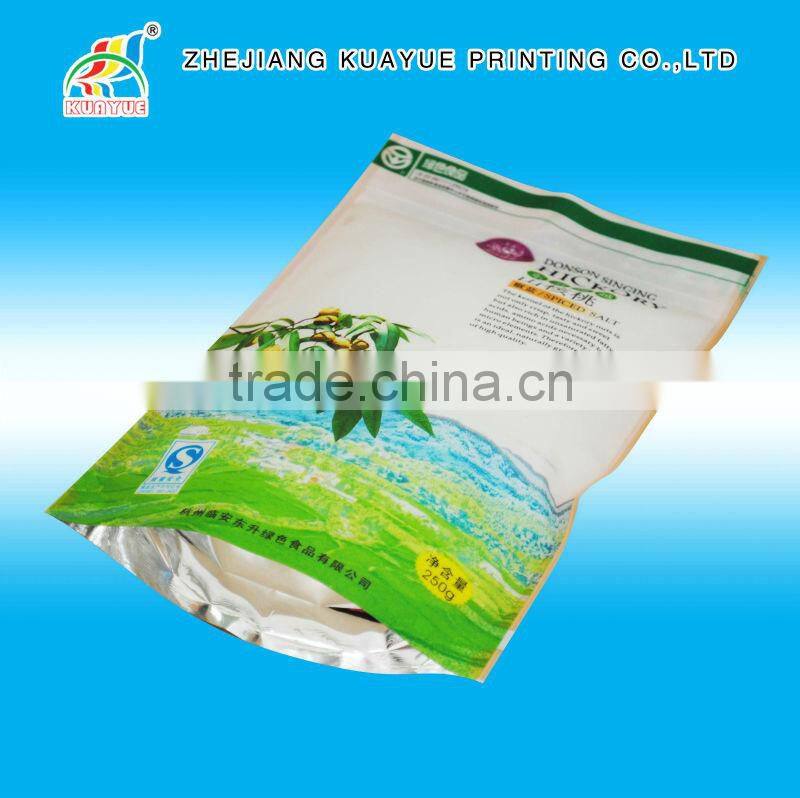 Customized New Alibaba Best Selling Standing up Zipper Pouch For Food - ISO/EU/FDA Approved!