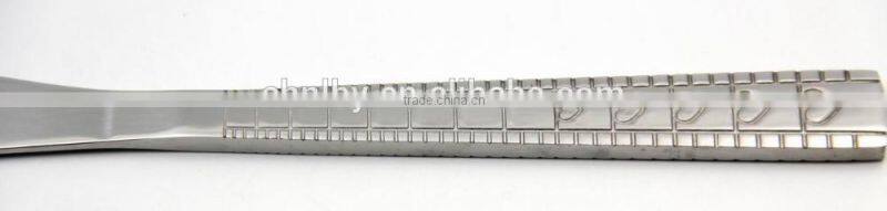 6 pcs stainless steel kitchen cutting knife with heart-shaped handle