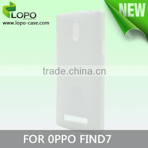 3d sublimation case,phone cover case for Oppo find 7