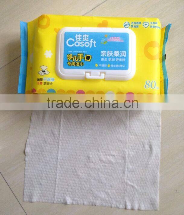 Baby face cleansing wet wipes/cleansing face wipes/OEM manufacturer China