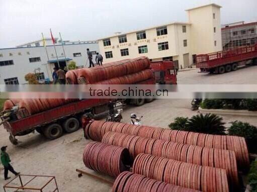 Glass fiber reinforced plastic spiral chute