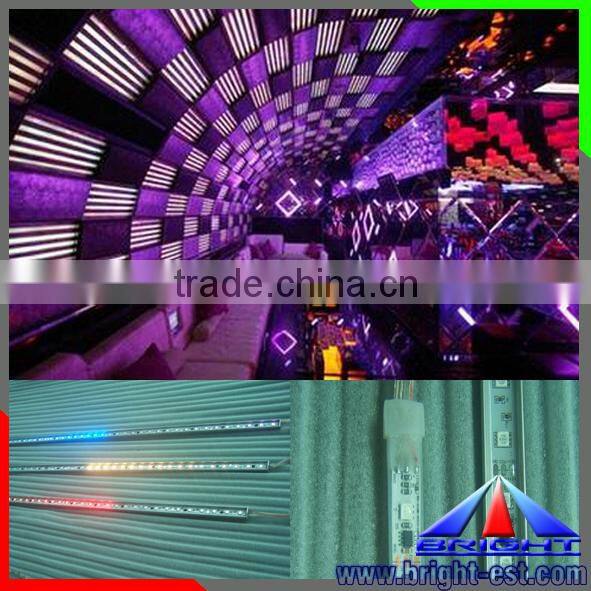 Meteor shower 3D DMX RGB LED digital bar with Madrix software