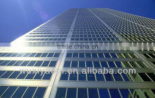 4~22mm fixed security tempered glass windows with EN12150&CE