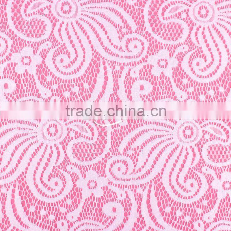 Hollow allover cord fashion alibaba express lace fabric