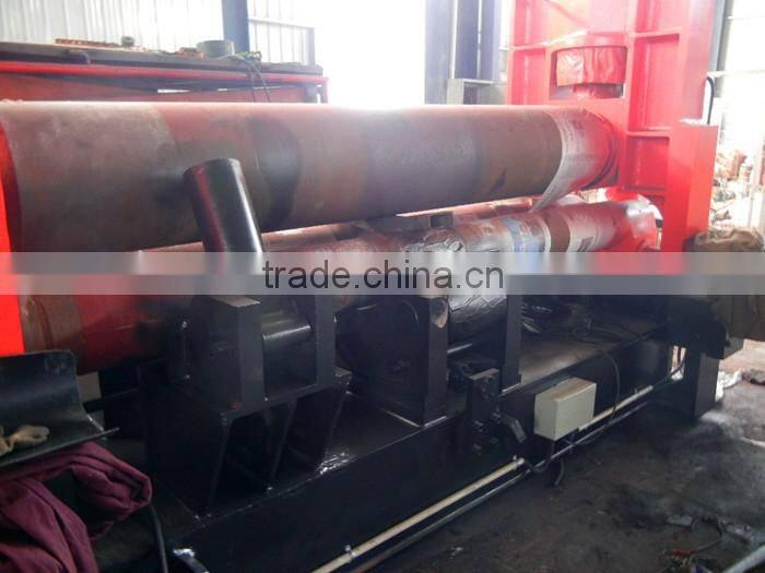 W11S High Precision Hydraulic Steel Plate Bending Roll Machine 3 roller rolling machine