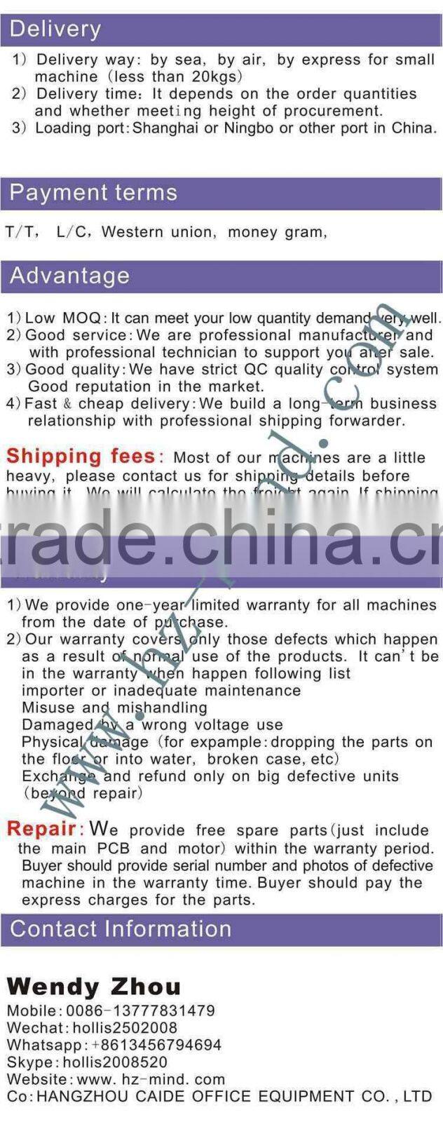 WD-520H Heavy Duty Hydraulic Paper Cutting Machine