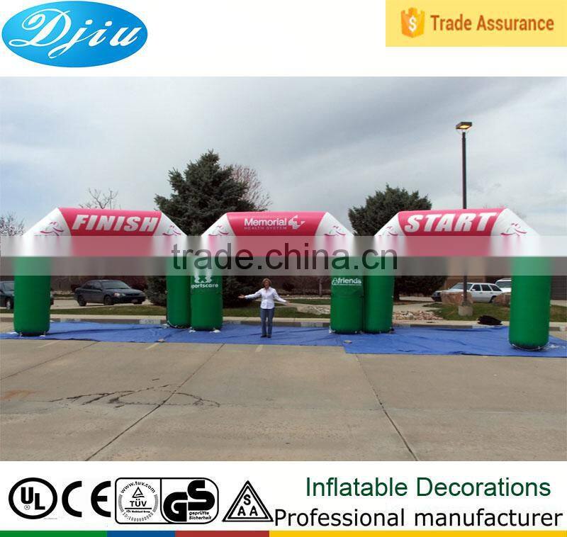 DJ-GM-51 advertising inflatable arch logo customized printing best sale giant sales promotion china supply
