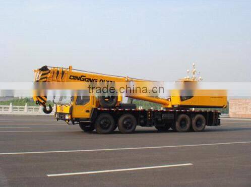 70T big power hydraulic mobile truck crane 4 axle for sale