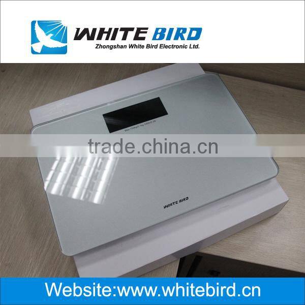150kg electronic digital LCD glass bathroom scale