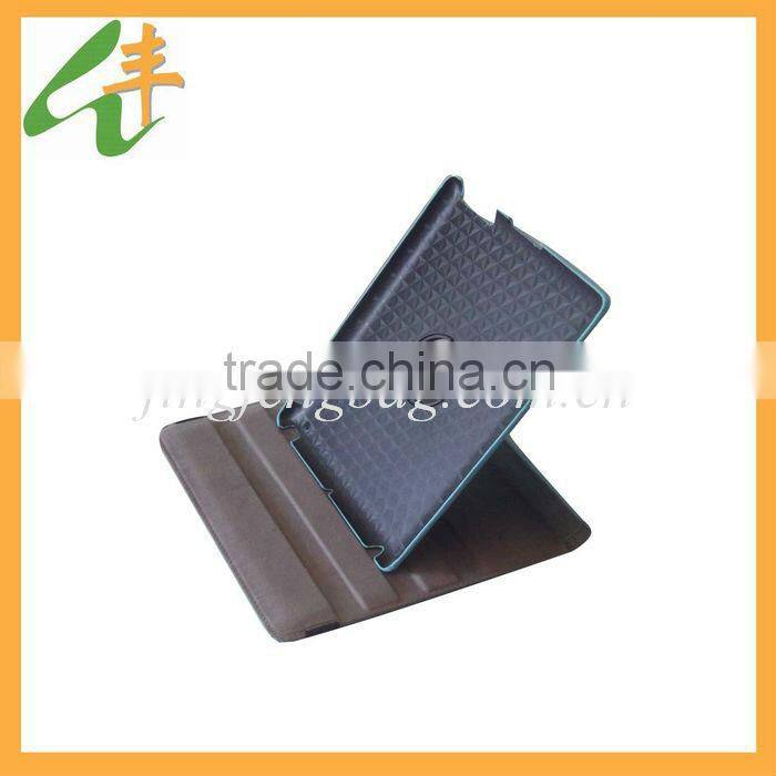 leather 10 inch tablet hard case with stan