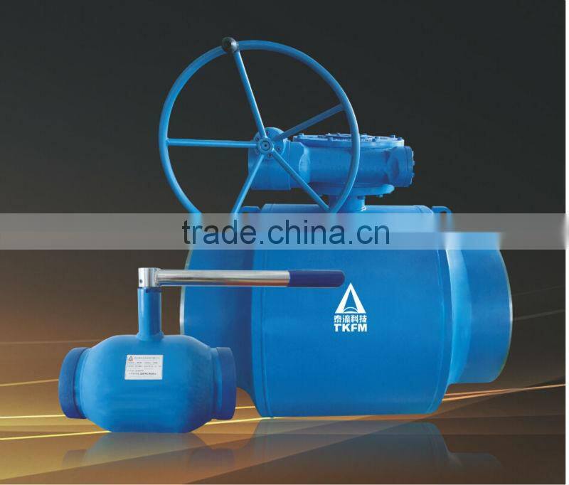 2015 TKFM water gas oil heating supply pipeline use api 608 ball valve