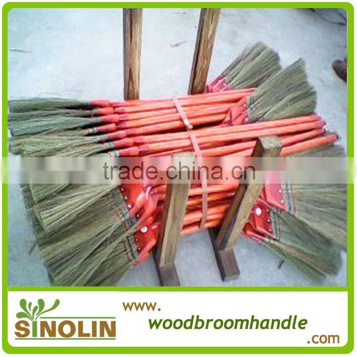 natural straw grass broom factory