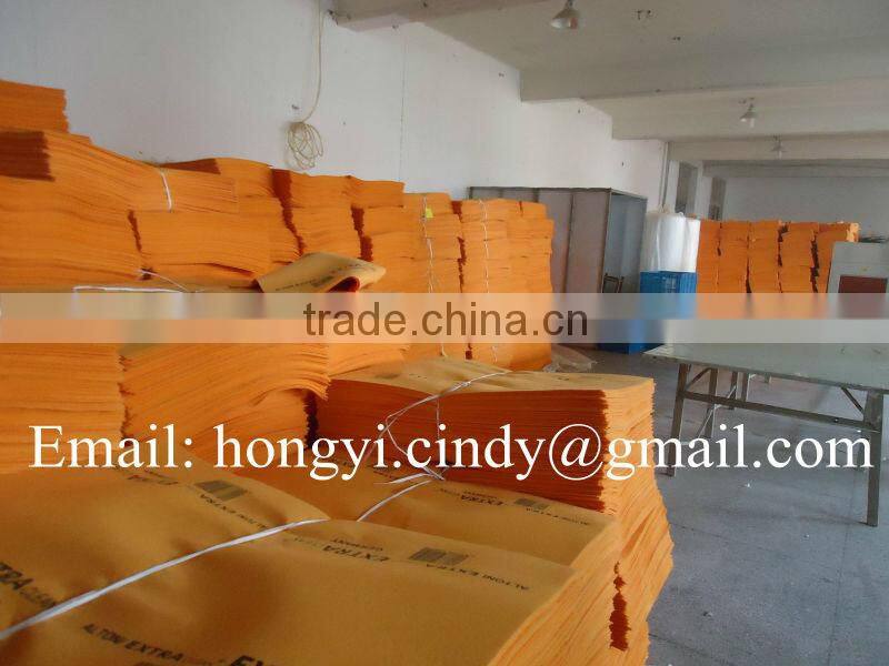 Logo printed orange super absorbent nonwoven floor cleaning wipes (nonwoven, viscose & polyester)