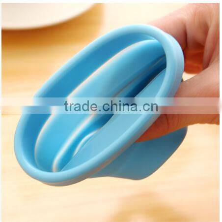 China factory wholesale good quality silicone plastic travel fold cup