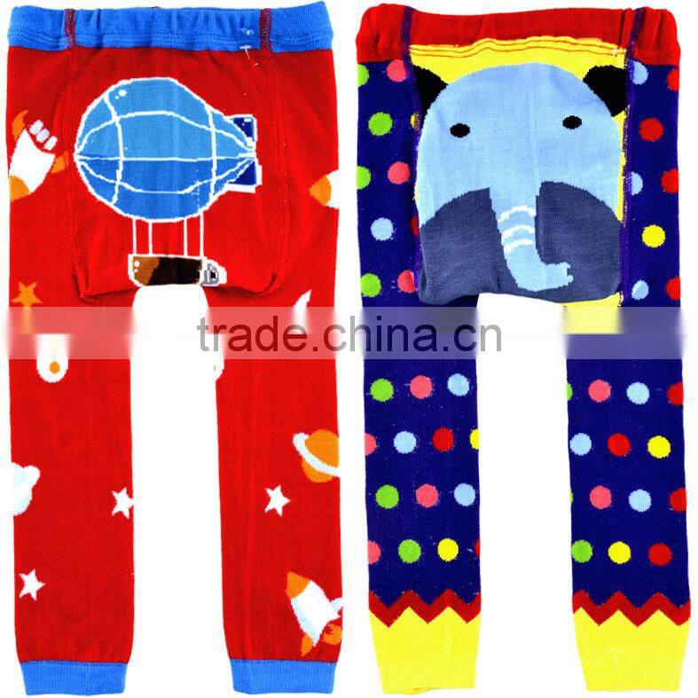 Baby knitted pp leggings, cartoon pp pants